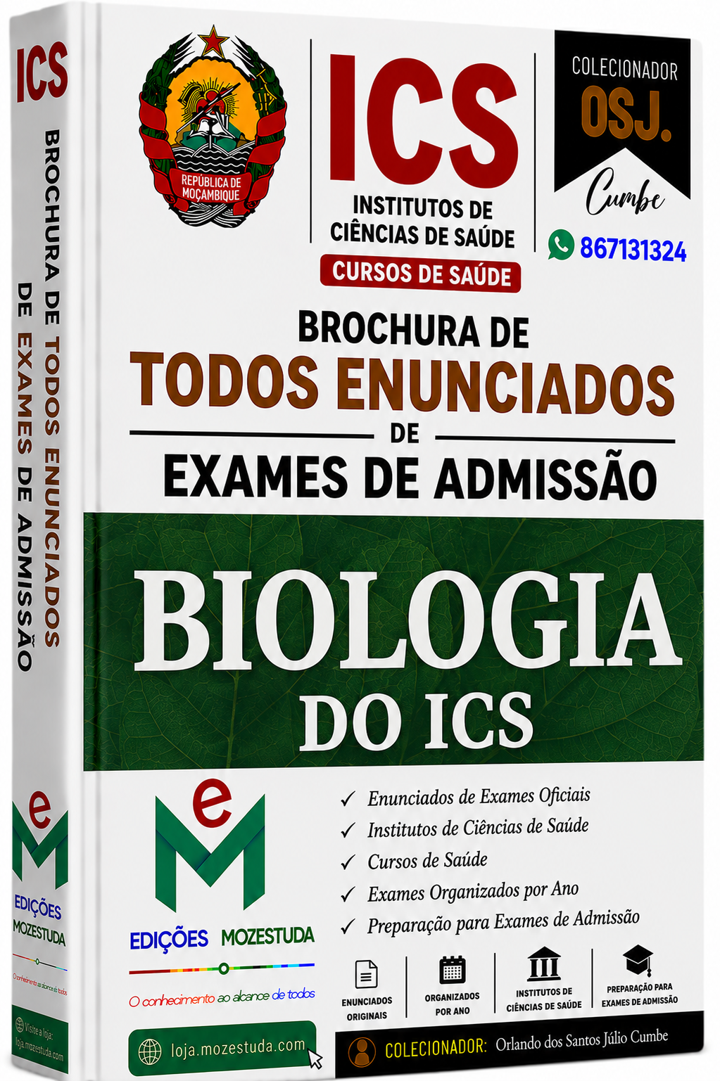 Brochura de Exames de Biologia do ICS (Todos Enunciados)