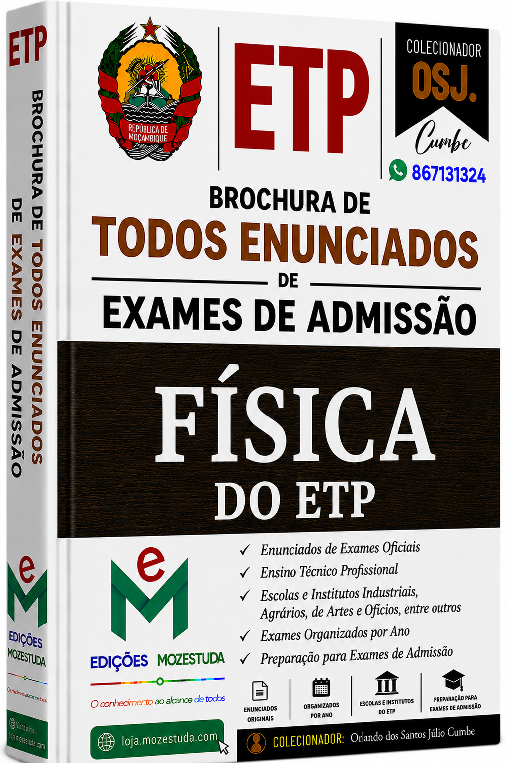 Brochura de Exames de Física do ETP (Todos Enunciados)