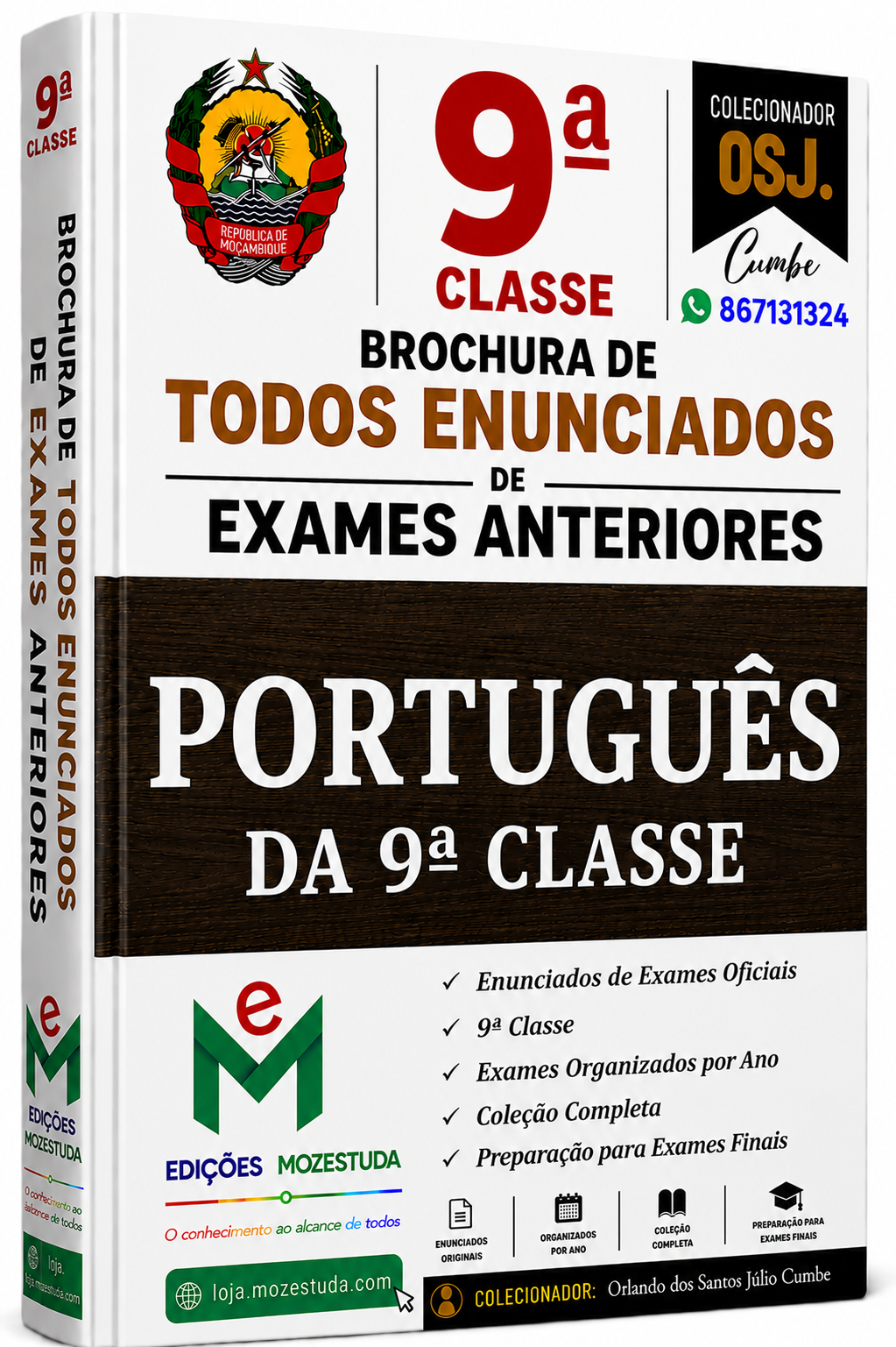 Brochura de Exames de Português da 9ª classe (Todos Enunciados)