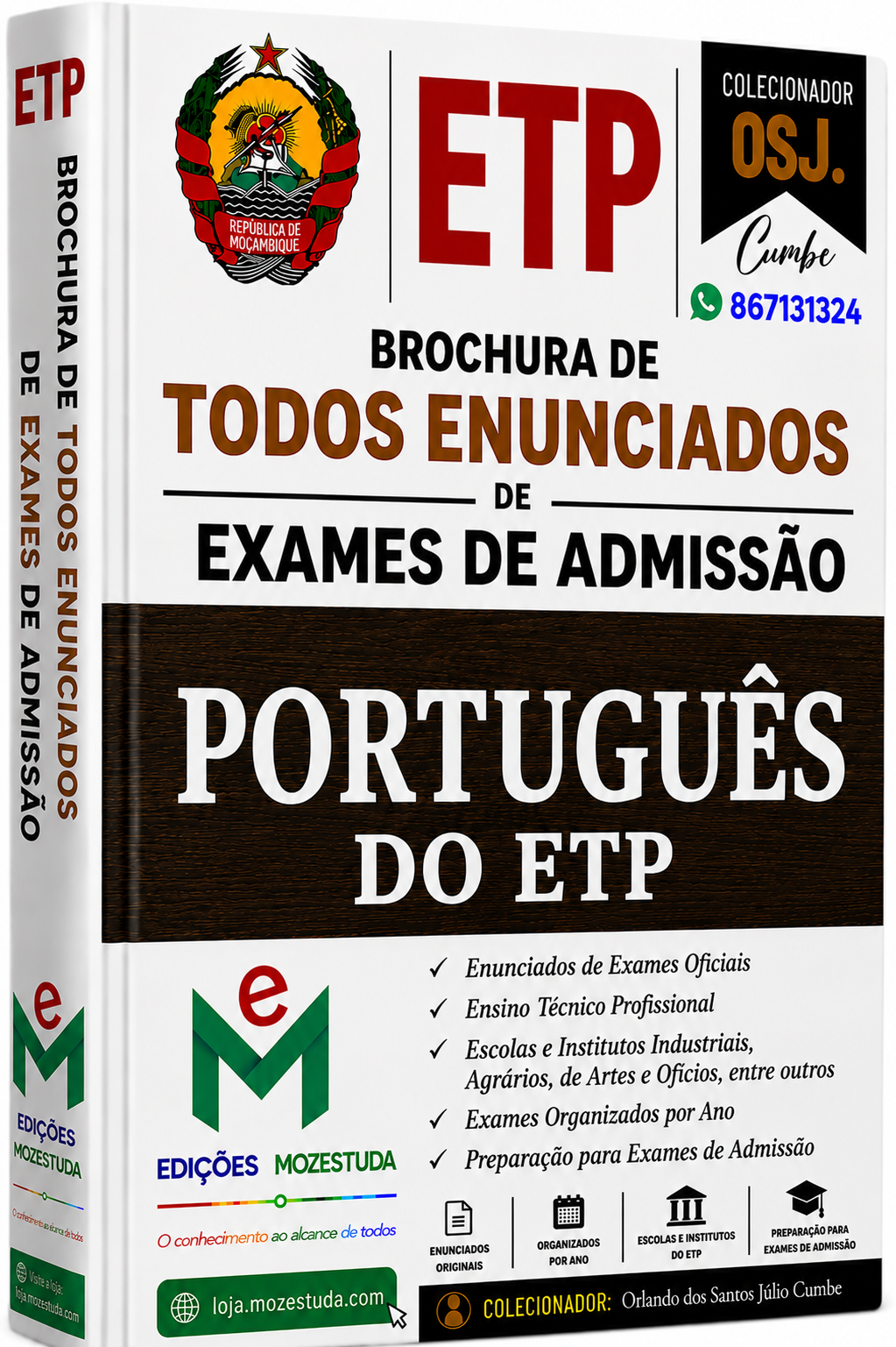 Brochura de Exames de Português do ETP (Todos Enunciados)