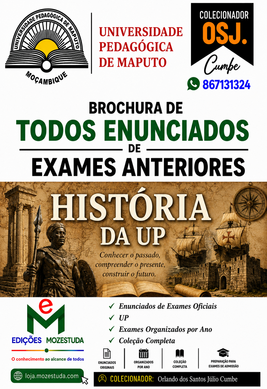Brochura de Exames de História da UP (Todos Enunciados)