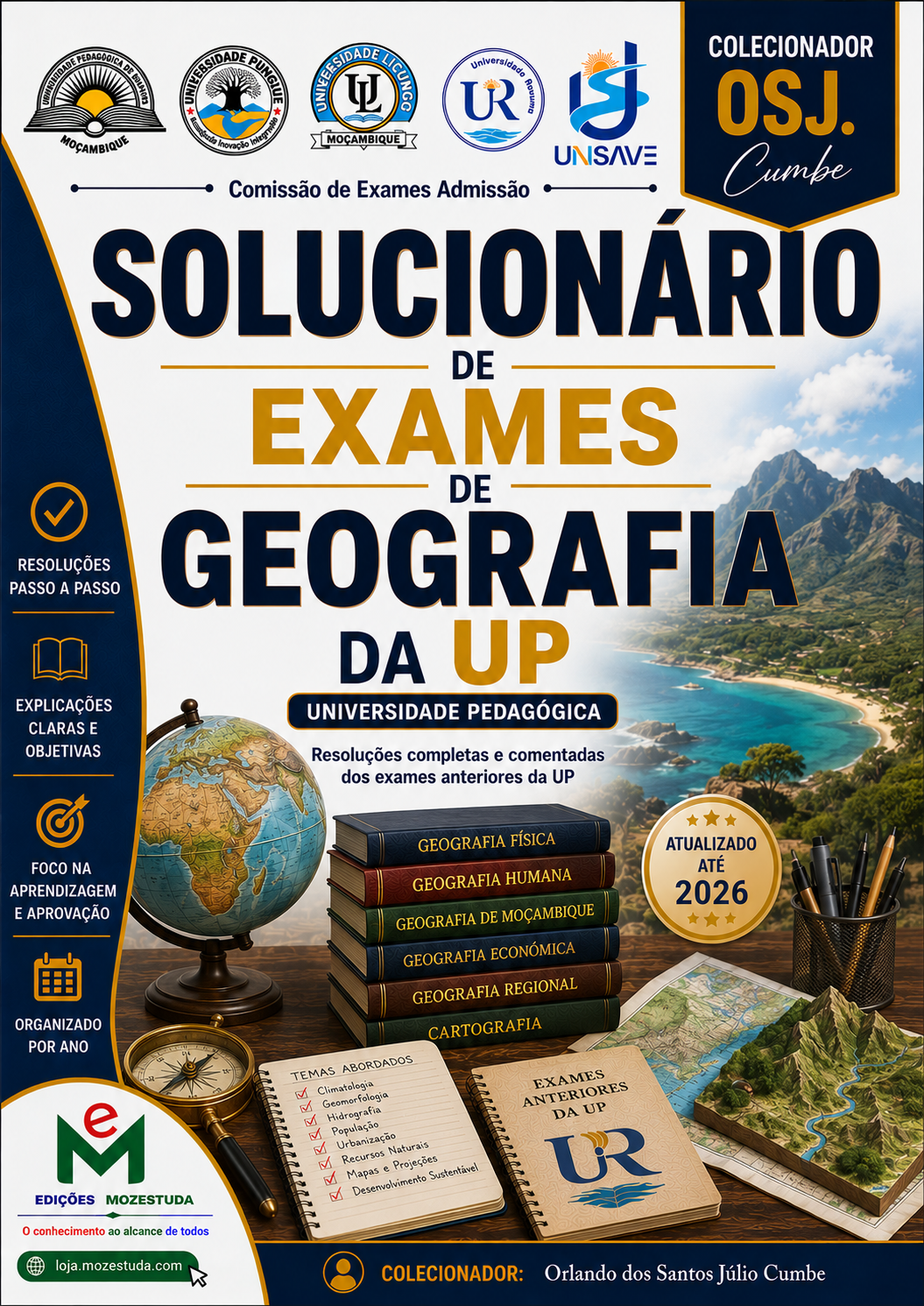 Solucionário de Exames de Geografia da UP